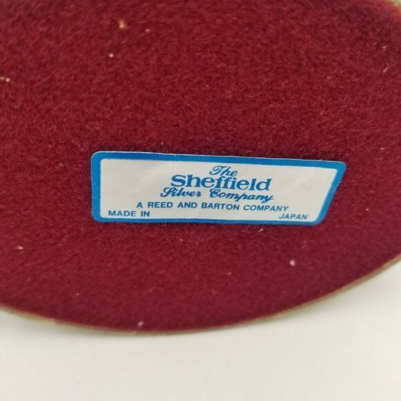 Vintage Sheffield Silver Company Candlesticks Set 2 Victorian Fluted - Picture 2 of 4